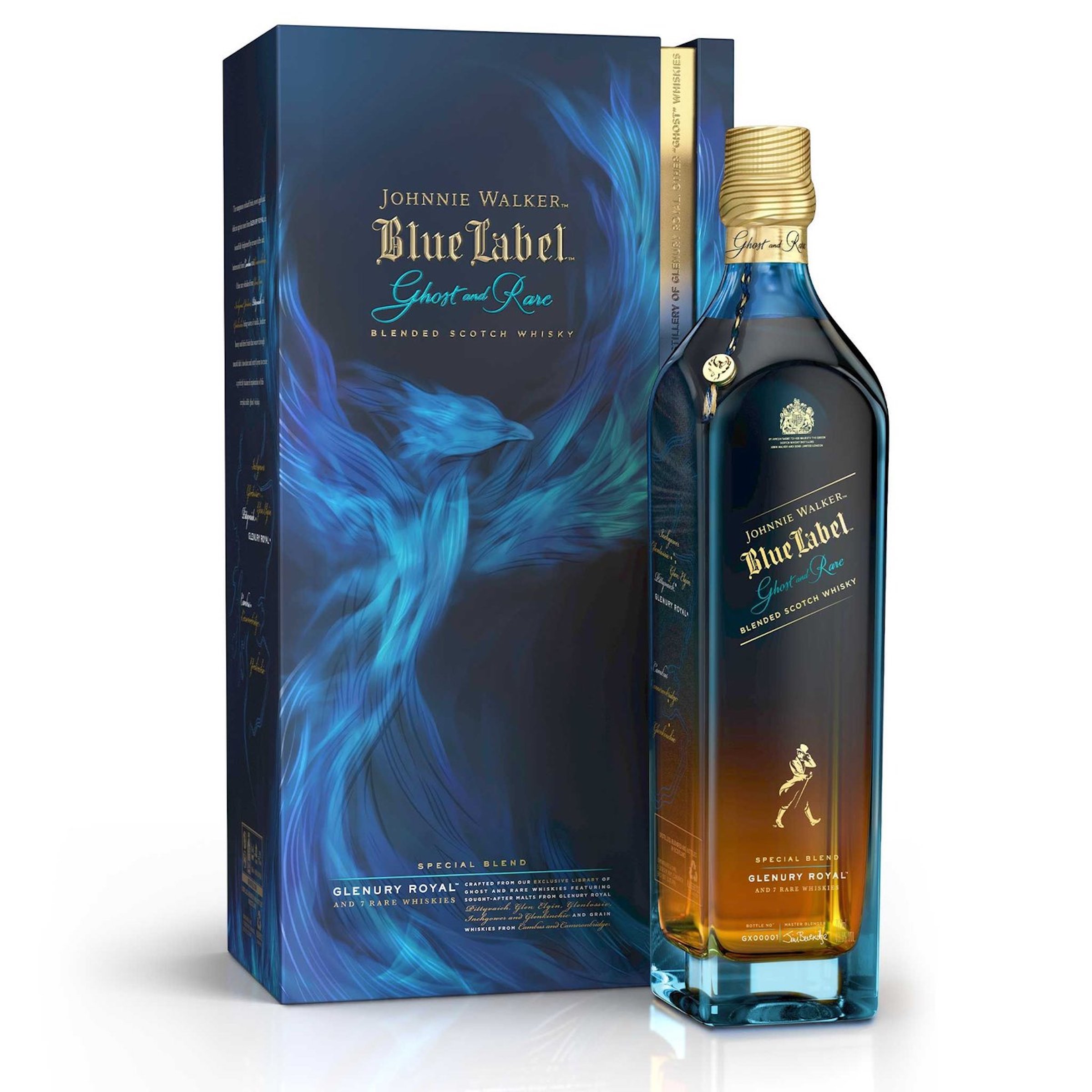 Johnnie Walker Blue Label Ghost & Rare Glenury Royal | The Bar