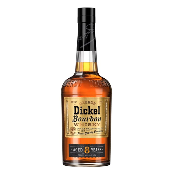 George Dickel Bourbon Whisky Aged 8 Years, 750 mL