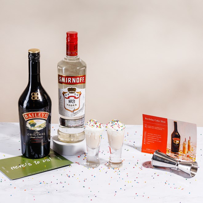 Birthday Cake Shot Cocktail Kit