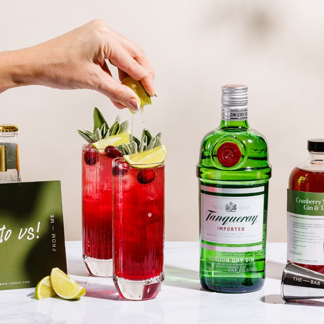 Cranberry Sage Gin & Tonic Cocktail Kit
