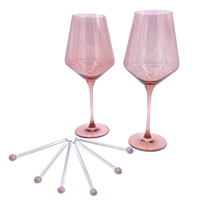 Rose Colored Glasses Cocktail Duo