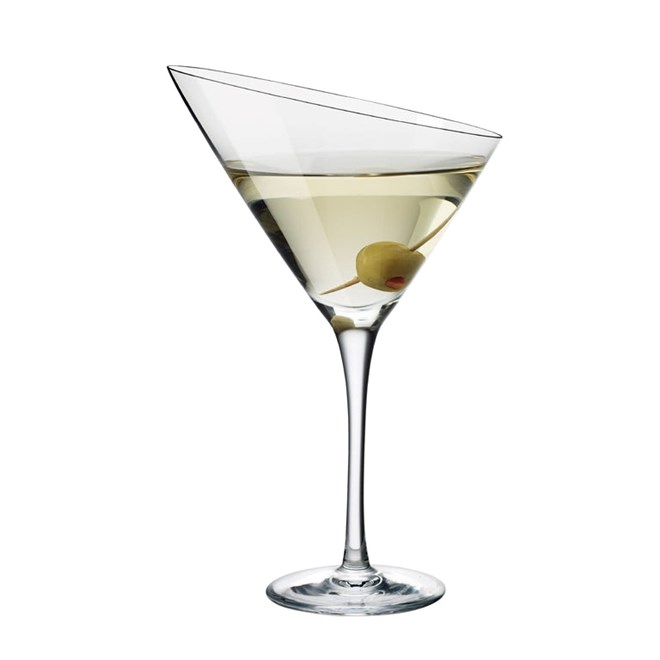 Asymmetrical Martini Glass