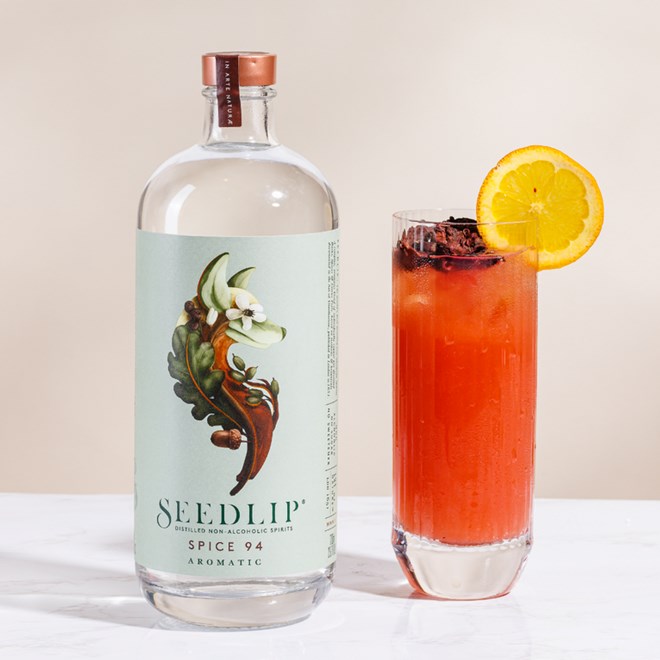 Non-Alcoholic Hibiscus Garibaldi Cocktail Kit