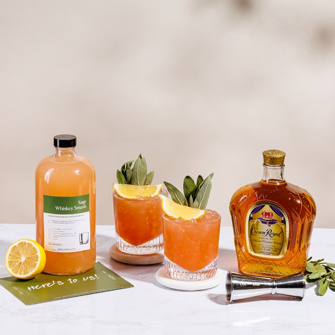 Sage Whiskey Smash Cocktail Kit