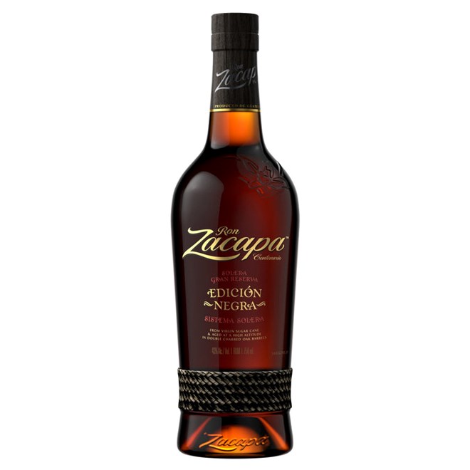Zacapa Edición Negra Rum, 750 mL