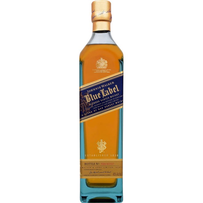 Johnnie Walker Blue Label Blended Scotch Whisky, 750 mL