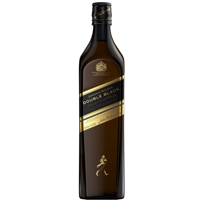 Johnnie Walker Double Black Label Blended Scotch Whisky, 750 mL
