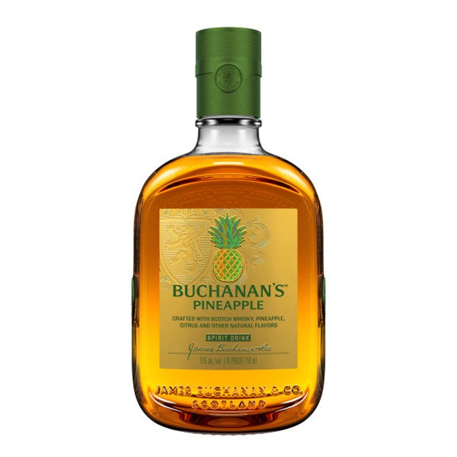 Buchanan's Pineapple (Scotch Whisky with Pineapple, Citrus, and other Natural Flavors), 750 mL