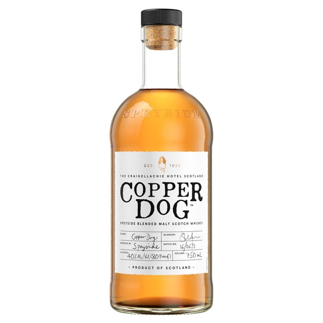 Copper Dog Speyside Blended Malt Scotch Whisky, 750 mL