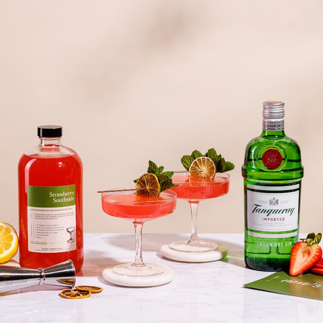 Strawberry Southside Cocktail Kit