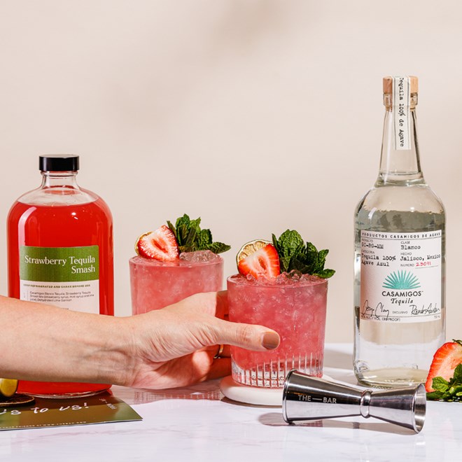 Strawberry Tequila Smash Cocktail Kit