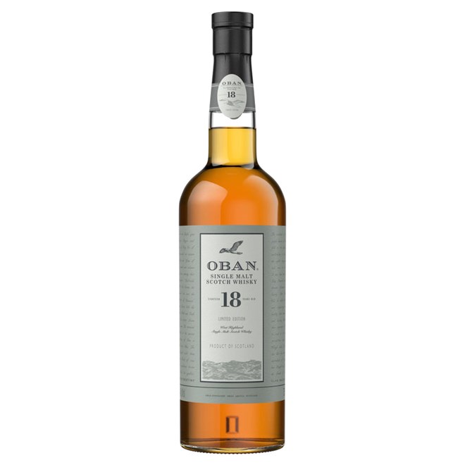Oban 18 Year Old Single Malt Scotch Whisky, 750 mL