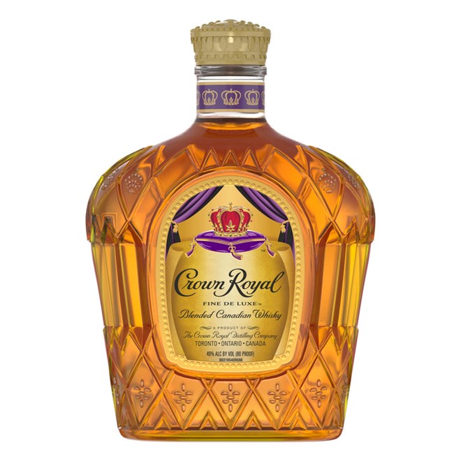 Crown Royal Fine Deluxe Blended Canadian Whisky, 750 mL