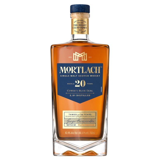 Mortlach 20 Year Old Single Malt Scotch Whisky, 750 mL