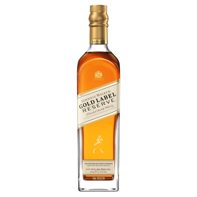 Johnnie Walker Gold Label Reserve Blended Scotch Whisky, 750 mL